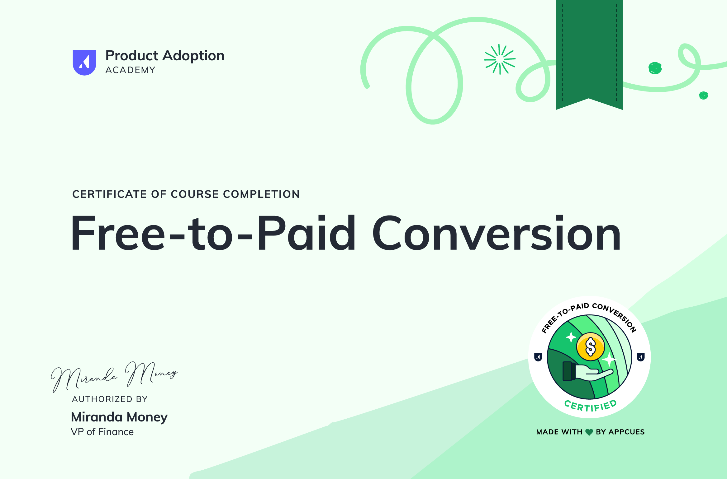 Appcues_Product_Adoption_Academy_Free-to-Paid_Conversion_Certificate